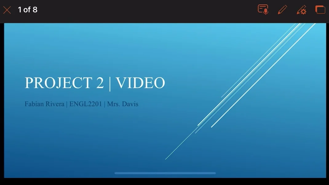 Project 2 Video