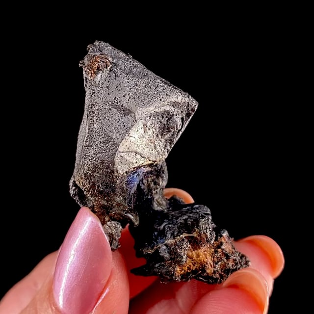 Acanthite with Wire Silver