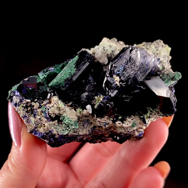 Azurite (twins) (Famous Discovery!)