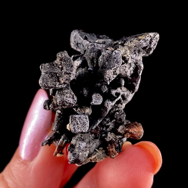 Acanthite with Wire Silver