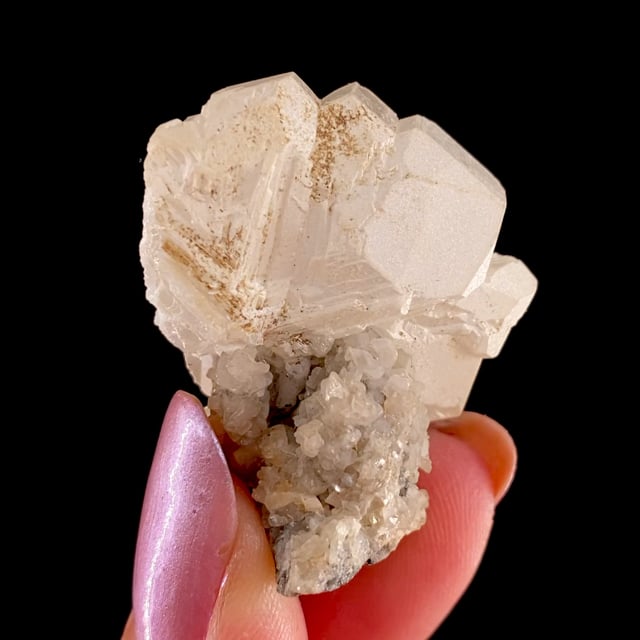 Hydrocerussite coating Cerussite (twin)