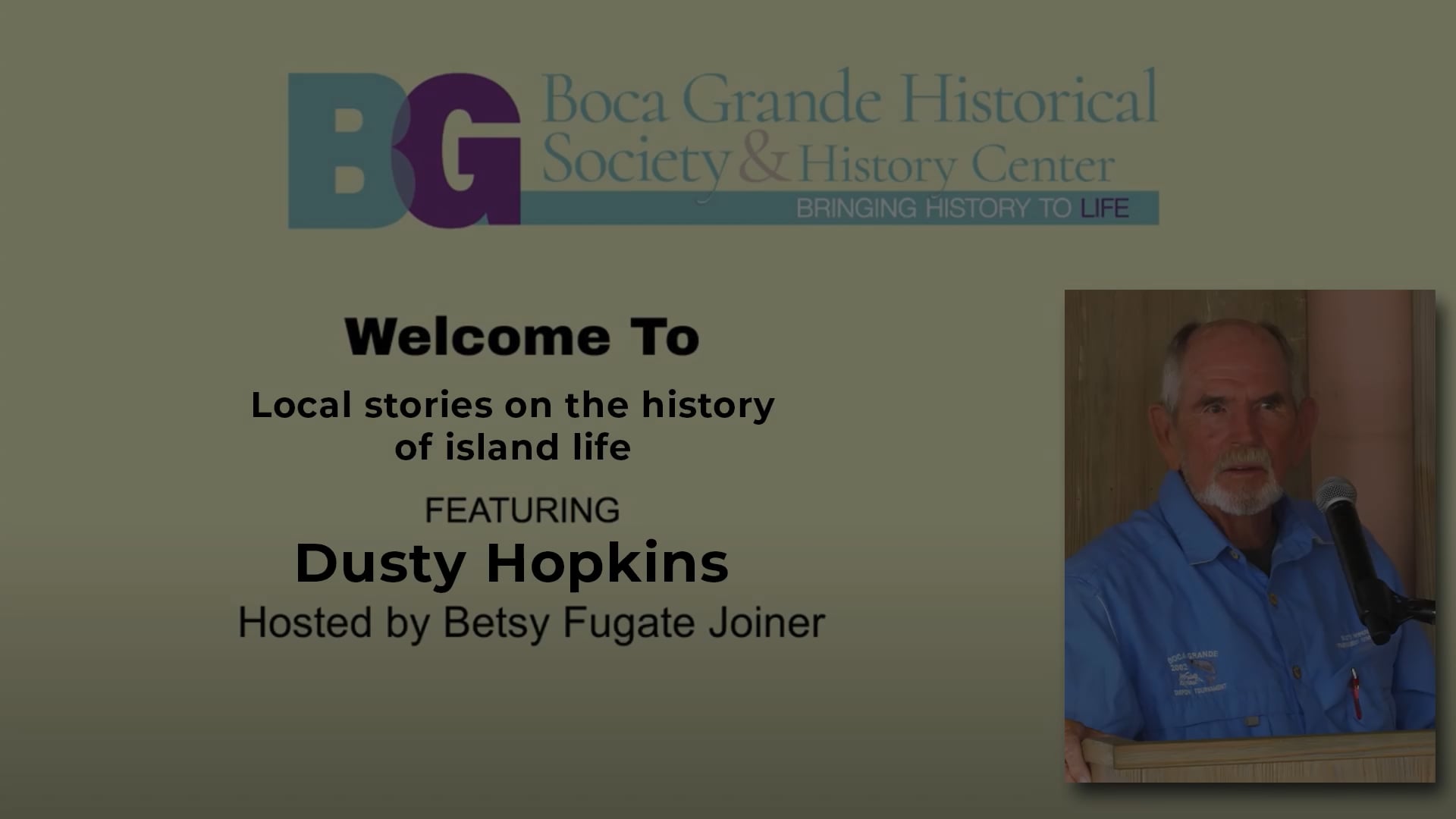 BGHS History Bytes - Dusty Hopkins