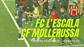 Resum FC l'Escala 1-0 CF Mollerussa