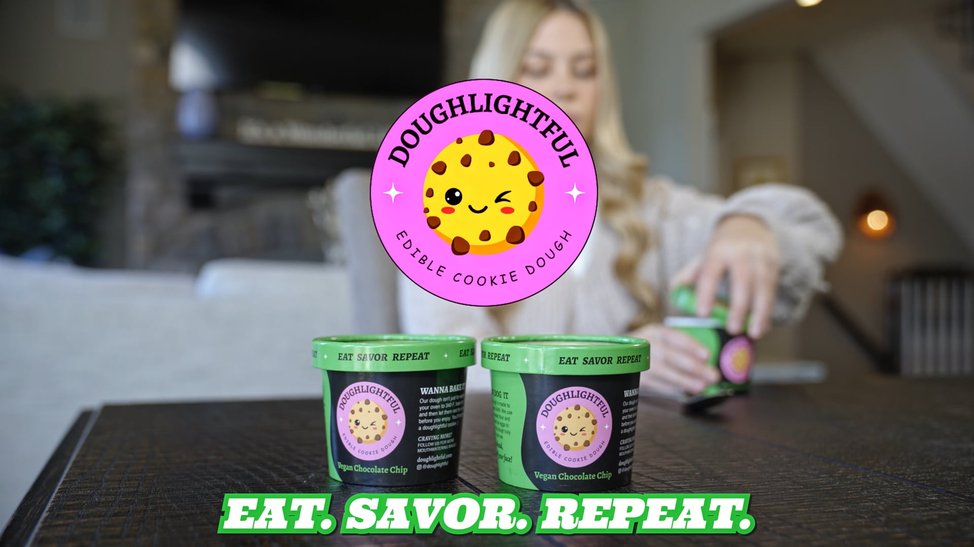 DOUGHLIGHTFUL EDIBLE COOKIE DOUGH