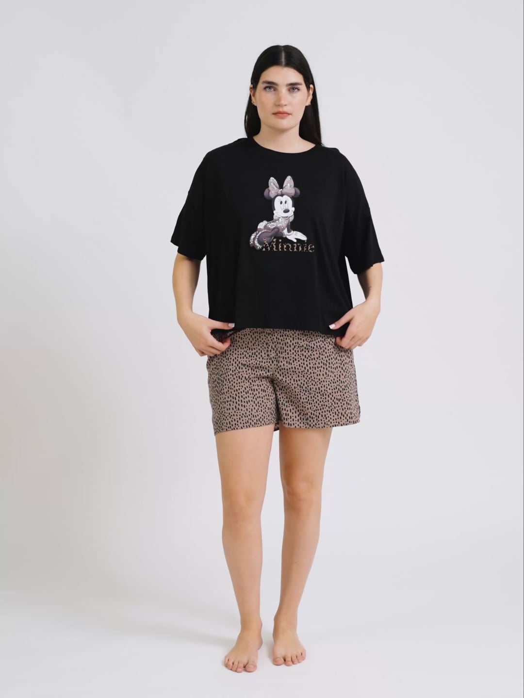 סט פיג’מה קצרה MINNIE