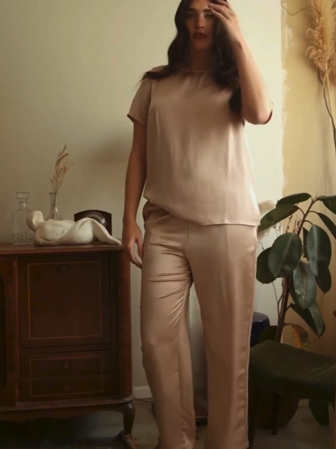 JUMP & ONOT,229.9000,טוניקה סאטן מקומט,in-stock