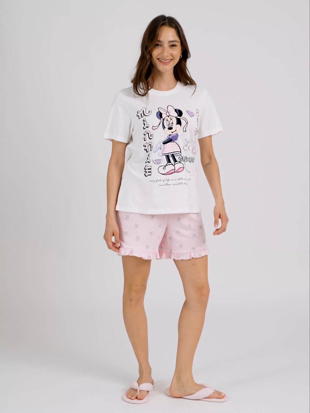 סט פיג’מה קצרה MINNIE