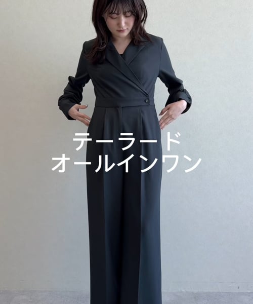 タグ付き　オールインワン テーラードオールインワン | [公式]アンデミュウ（Andemiu）通販