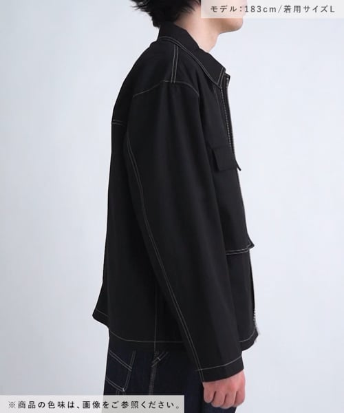 MENS】ステッチフラシブルゾン | [公式]ローリーズファーム