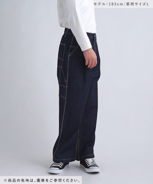 ぺんぺんページ MENS】デニムペインターパンツ | [公式]ローリーズファーム