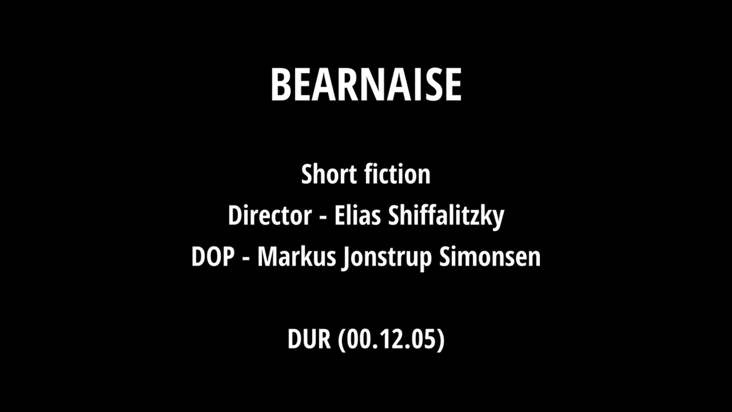 BEARNAISE (720p) 12min (NFTS) - Markus Simonsen | Videos & Movies on Vimeo