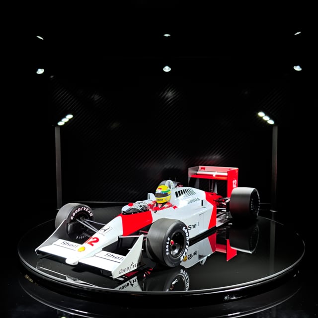 Comprar Mclaren MP4-4 Ayrton Senna 1988 1/12 Miniatura Minichamps