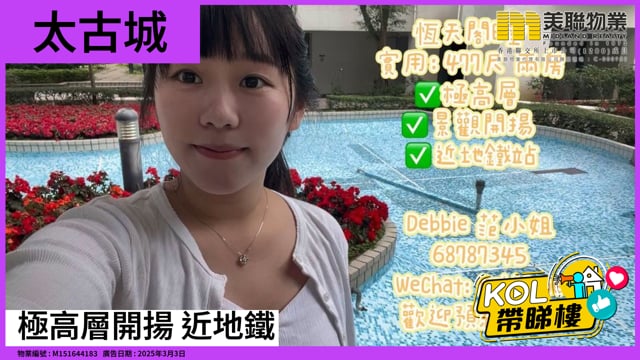 極高層開揚 近地鐵