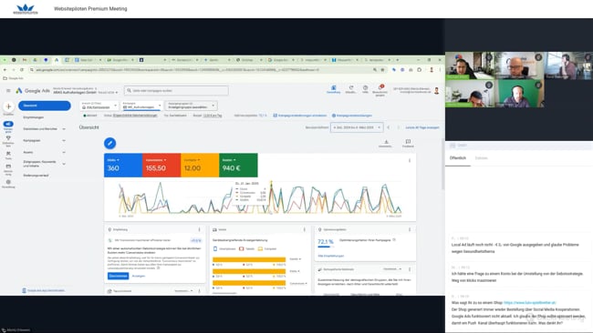 Conversion-Tracking Probleme, Optimierung von Local-Kampagnen, Trennung von Google Ads und organischem Traffic & Website-Vertrauenswürdigkeit mit Michael Klein vom 04.03.25