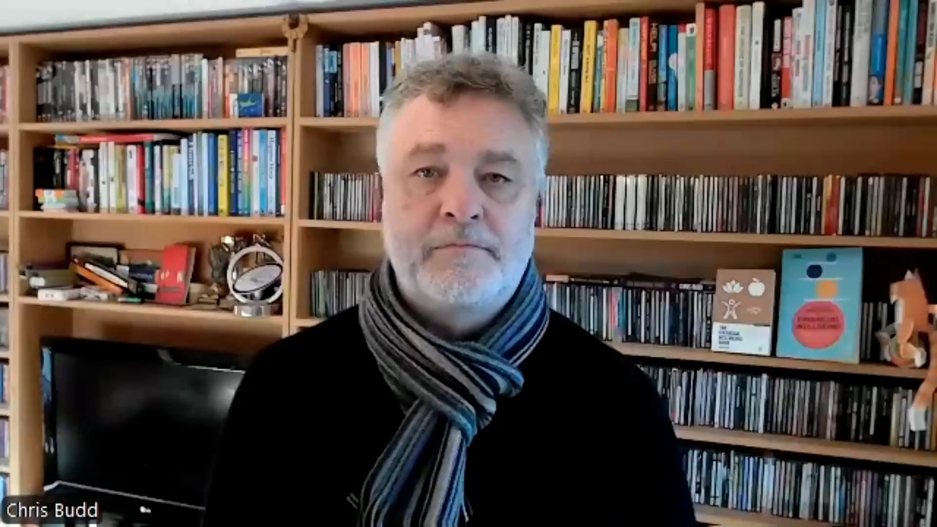 Chris Budd promote the conference