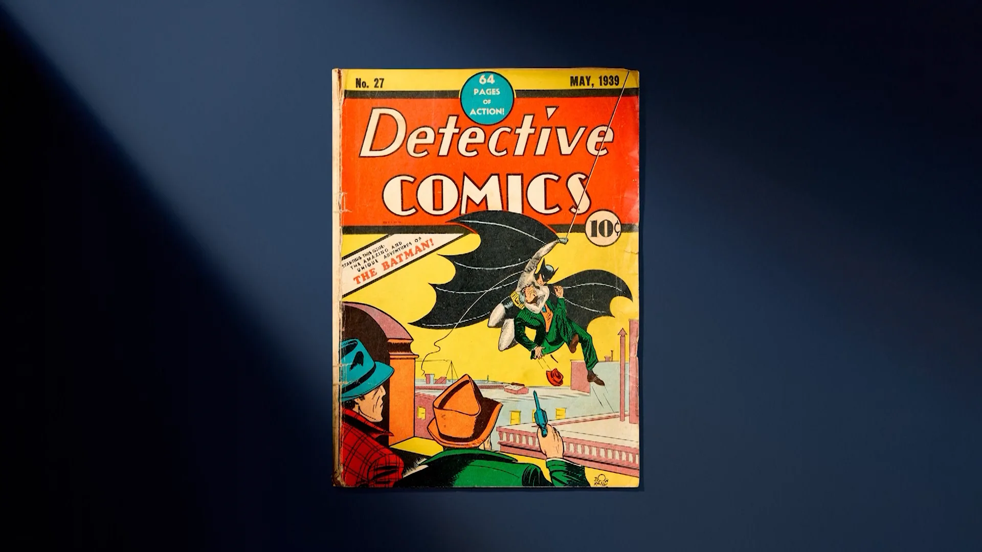 118: D.C. Comics Detective Comics #27 CGC 4.0 < The Paperboy 