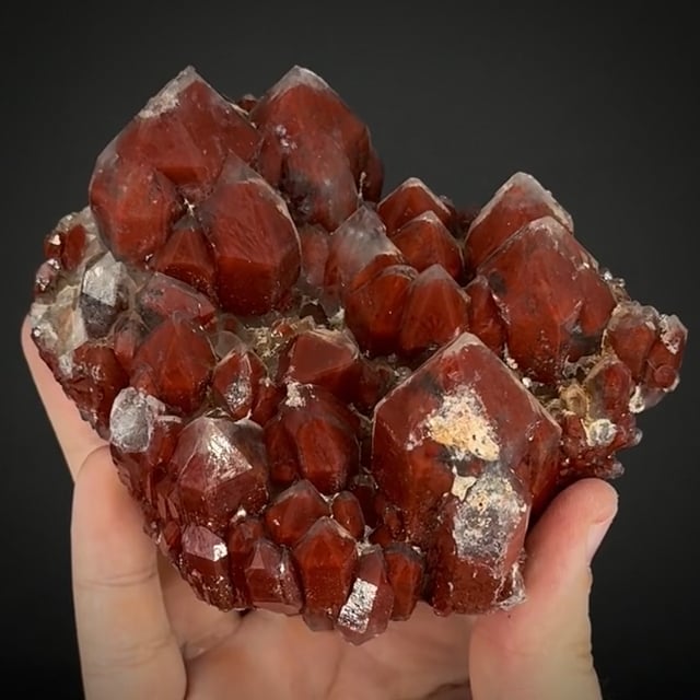 Hematite included Quartz