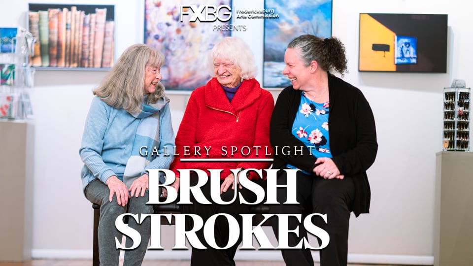 Fredericksburg Arts Commission Video on Brush Strokes