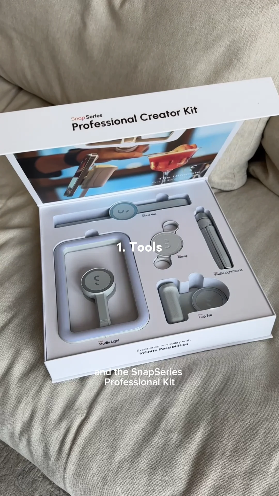 Professional Creator Kit – Pro-Grade Grip, Lighting & Stand