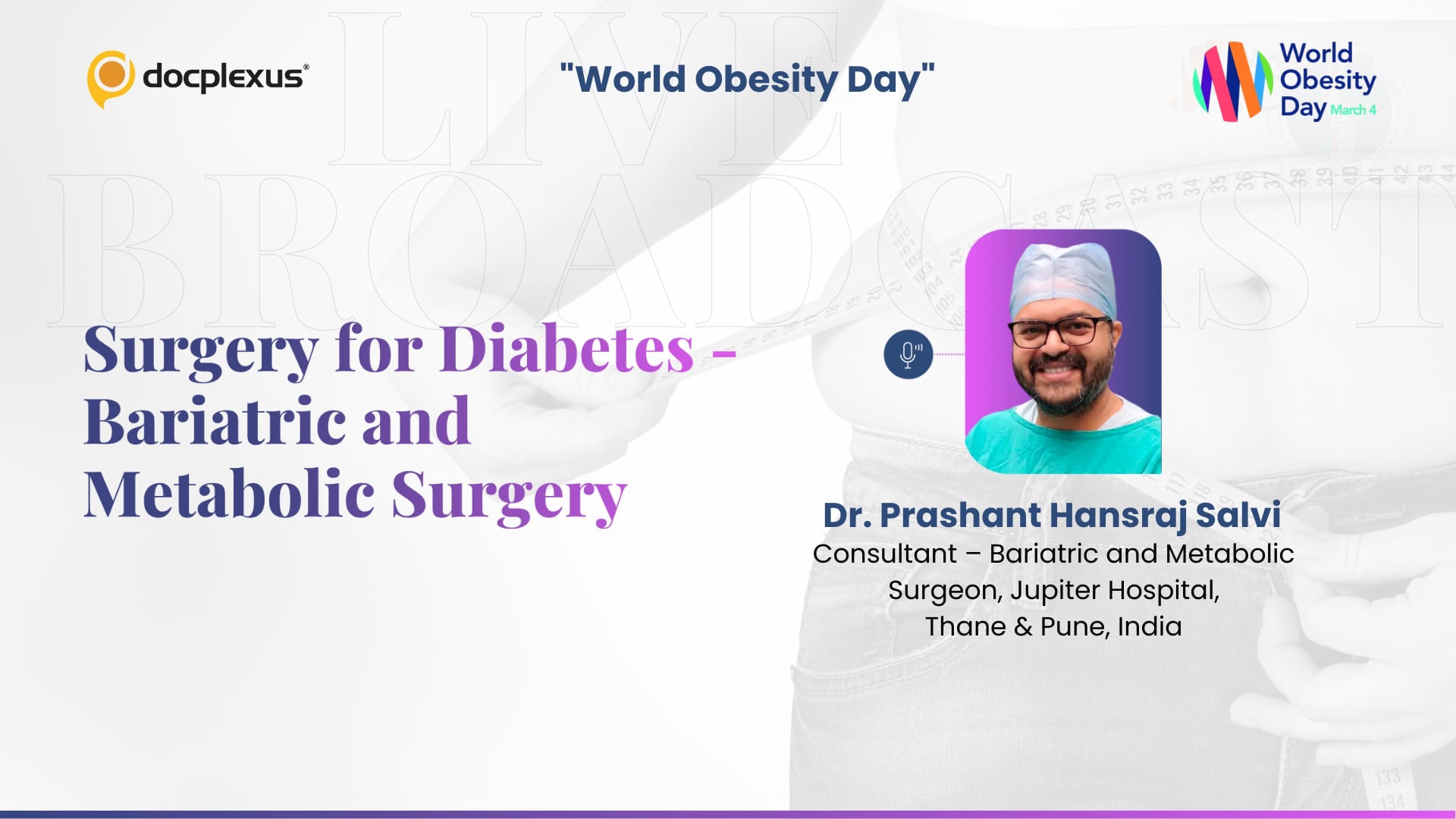 Surgery for Diabetes – Bariatric and Metabolic Surgery