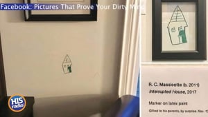 A Creative Way to Deal With Your Kids' Wall Art