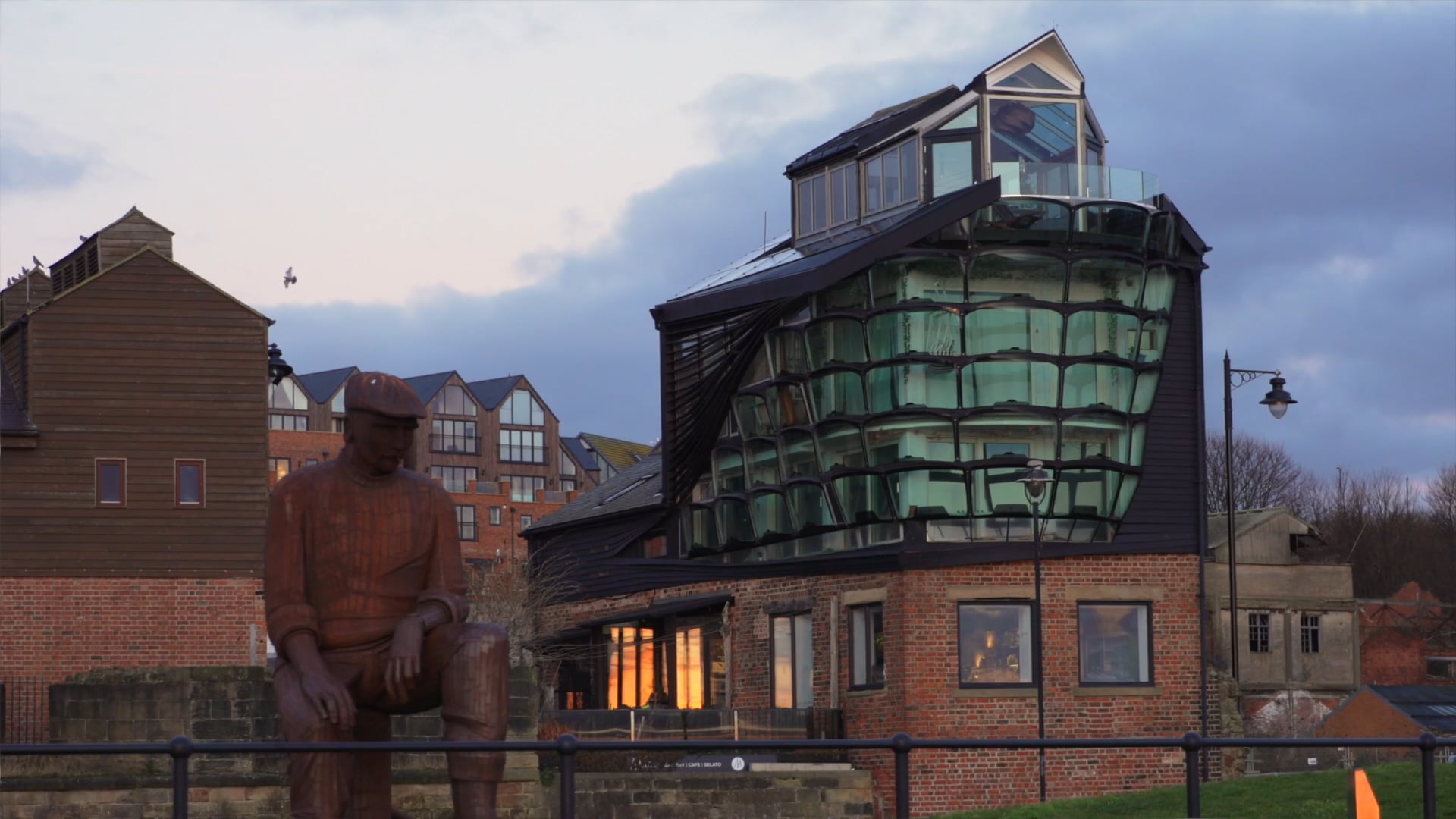 The Molten Building, Fish Quay, North Shields.  1.45 minute edit.