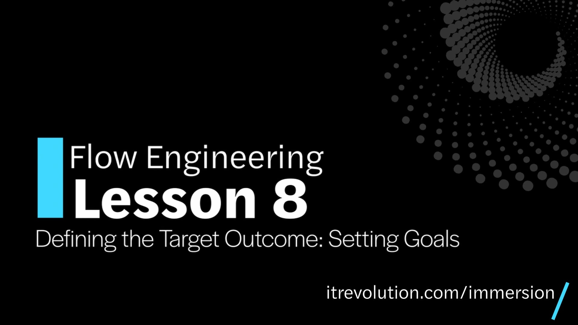 Module 2 / Lesson 8: Defining the Target Outcome