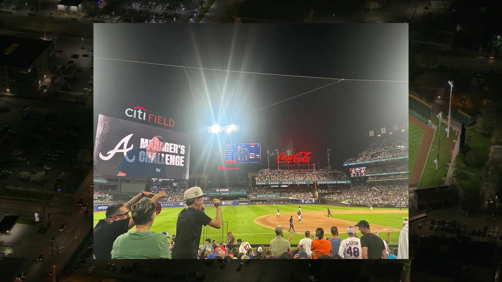 Leesa Mets Stadium Takeover Video Content | side haus