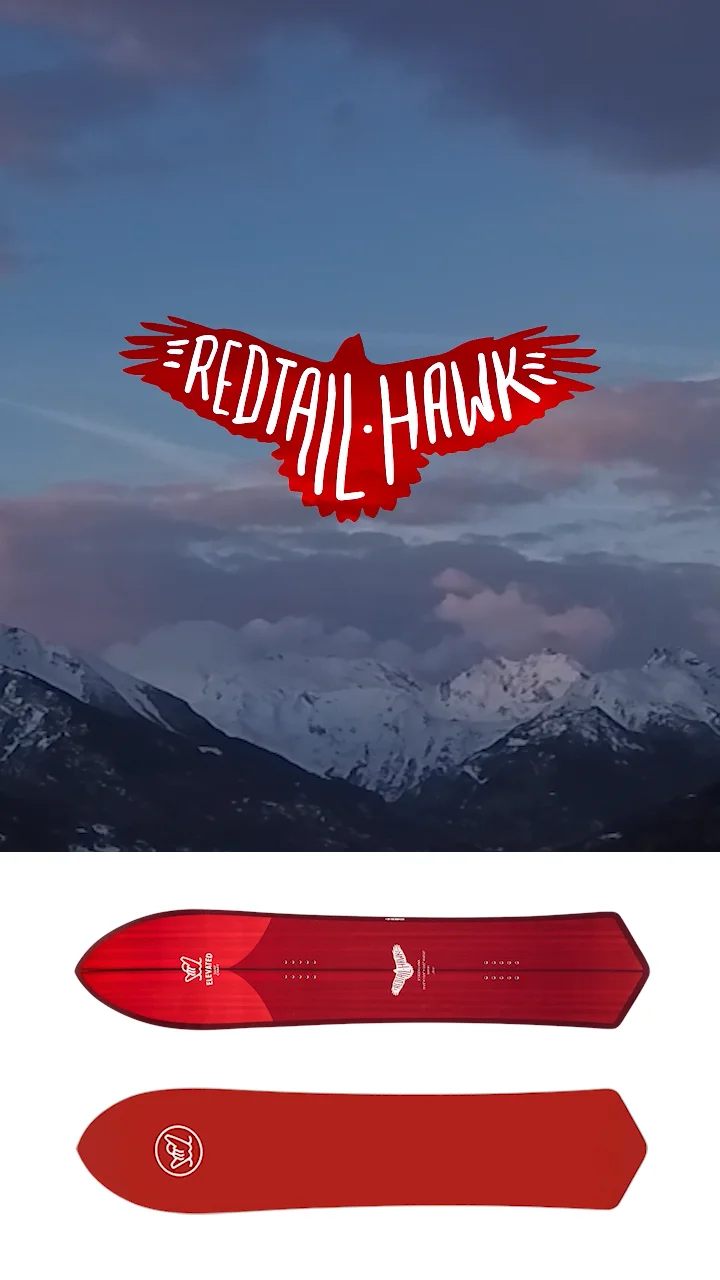 Red Tailed Hawk Surf Board | Red Surf Board | Elevated Surf Craft