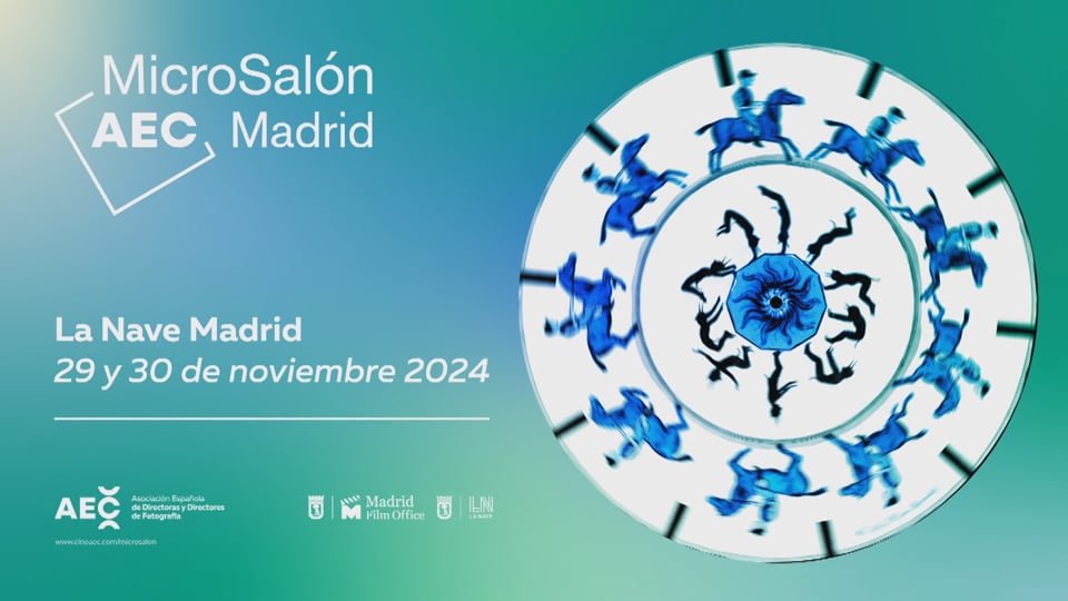 AEC MICROSALÓN 2025 "Visual design, la evolución de la dirección de fotografía en las series de televisión"