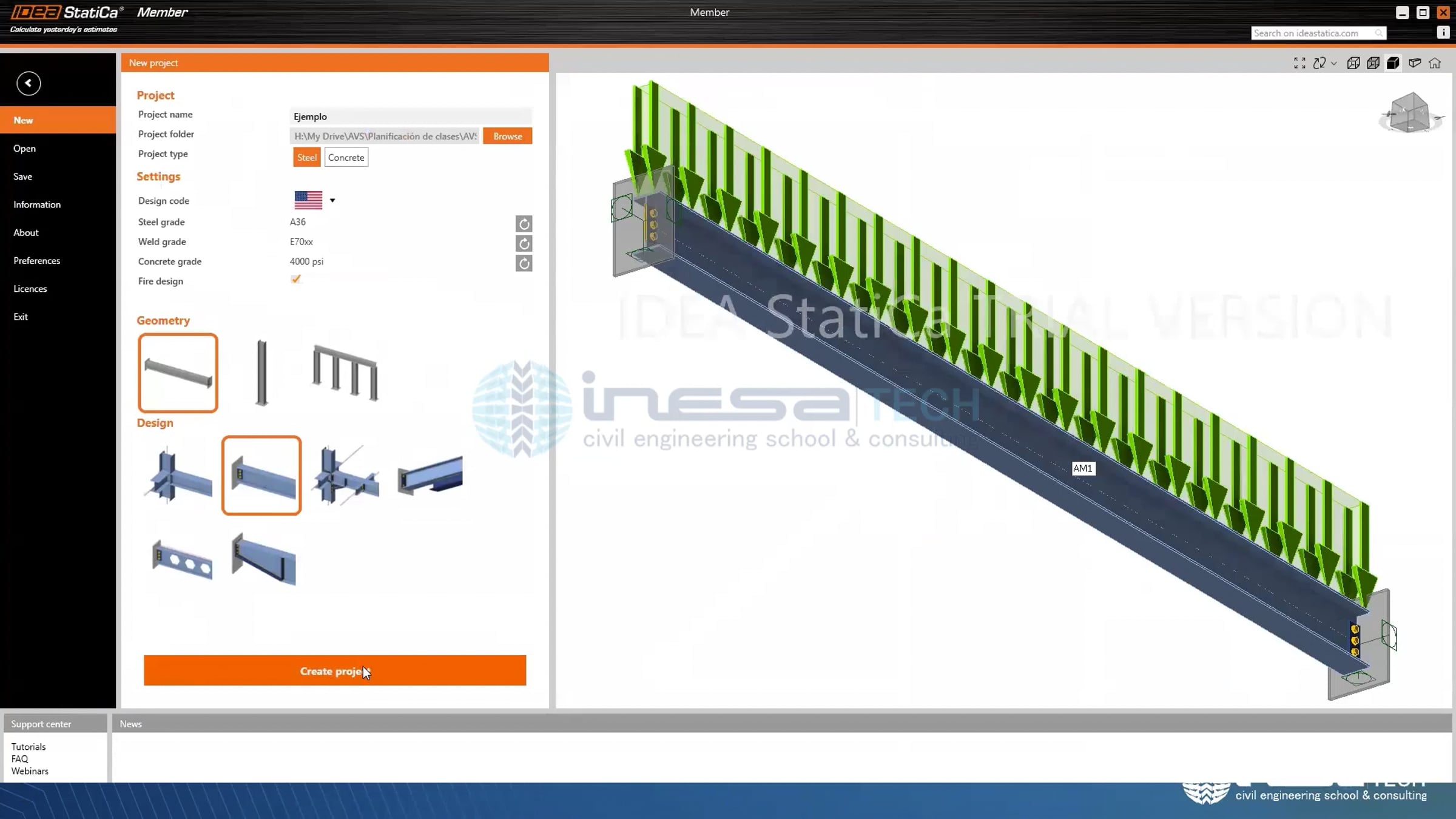 Webinar_Aplicaciones del IDEA StatiCa Member y Concrete para el ...