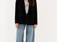 Black double breasted blazer | My Jewellery