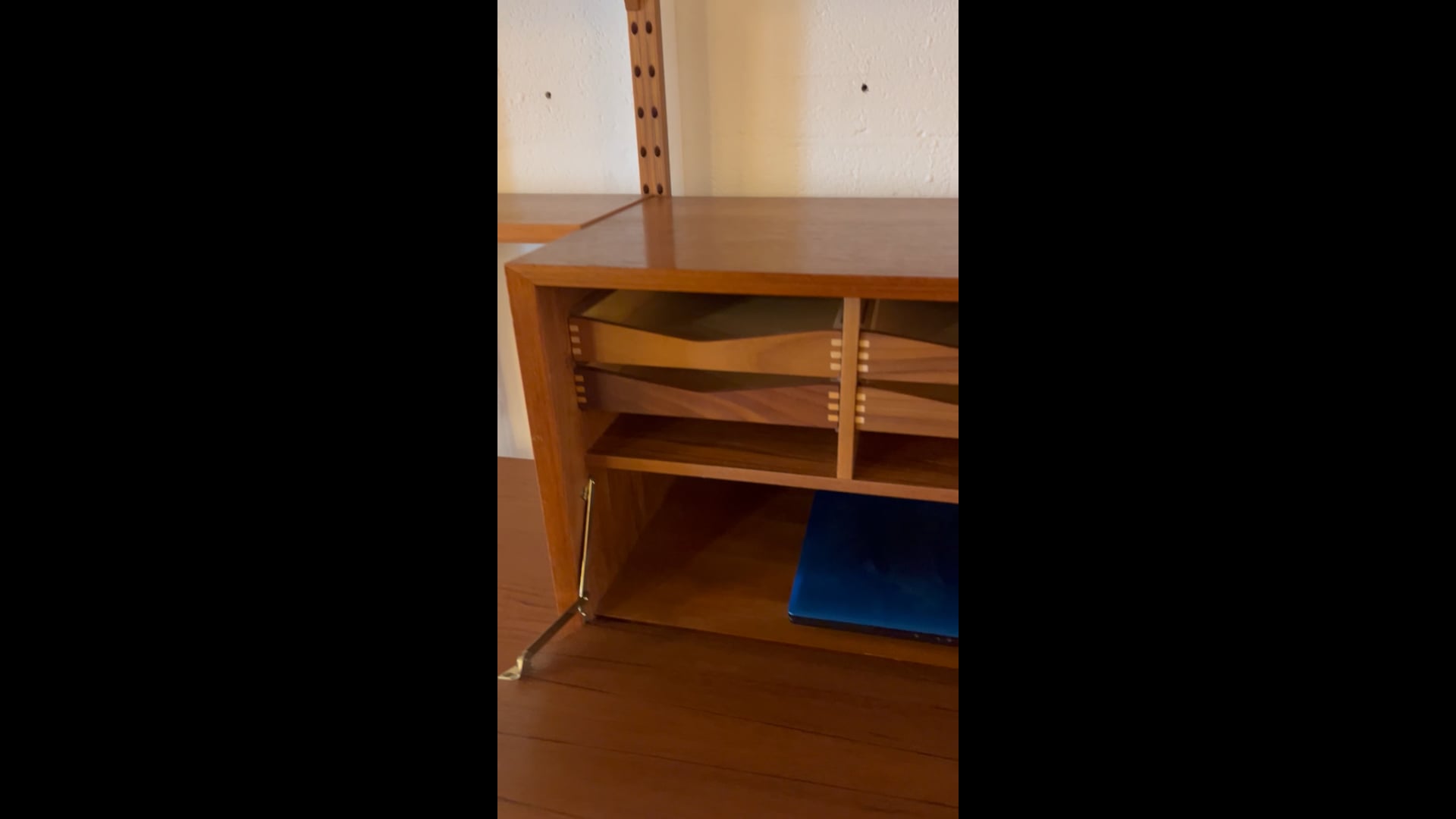 1970s Danish Cadovius Teak 5-Bay Cado Modular Shelving System