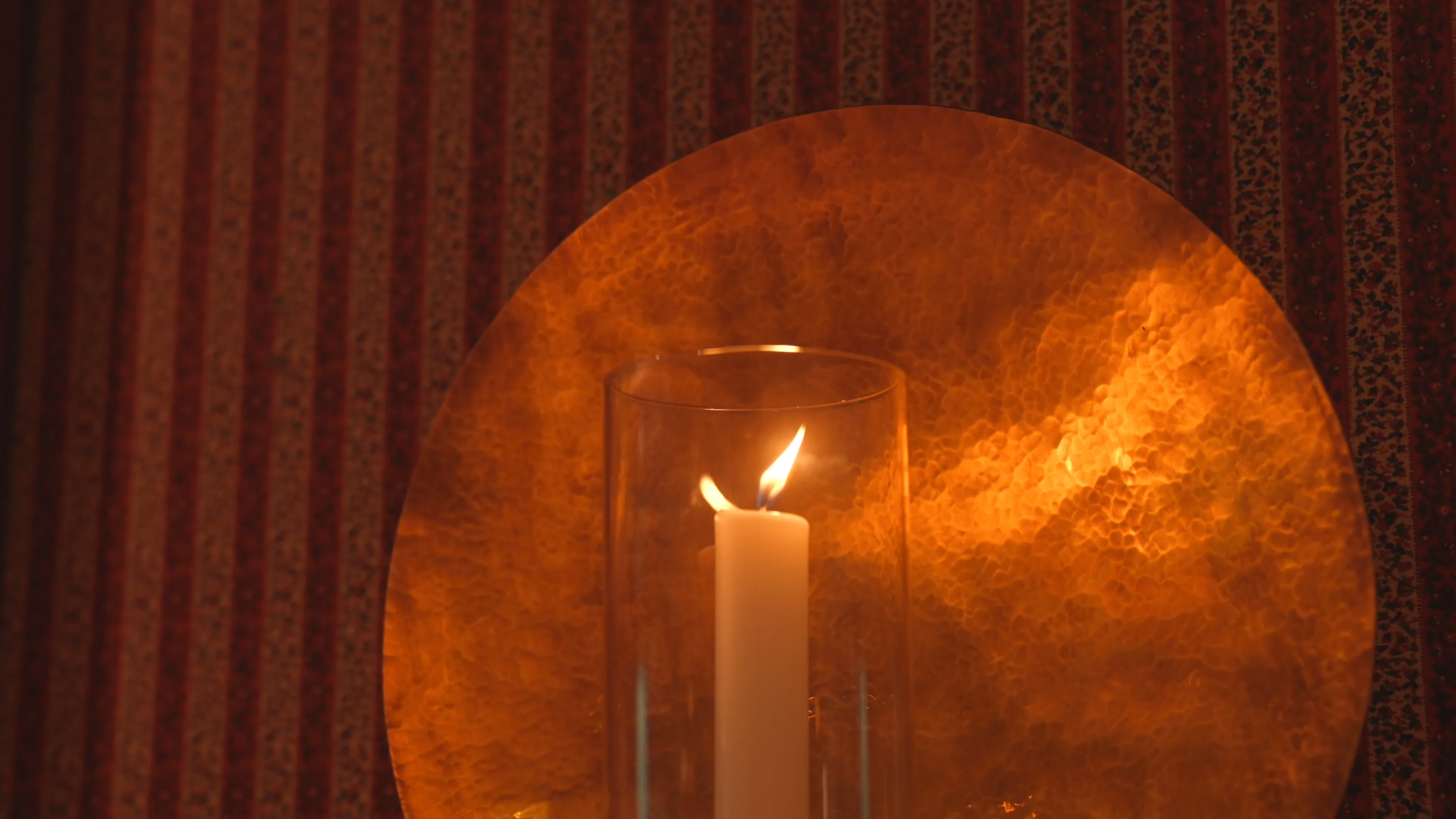 The Aten Hurricane Wall Light - With Candle - Soane Britain