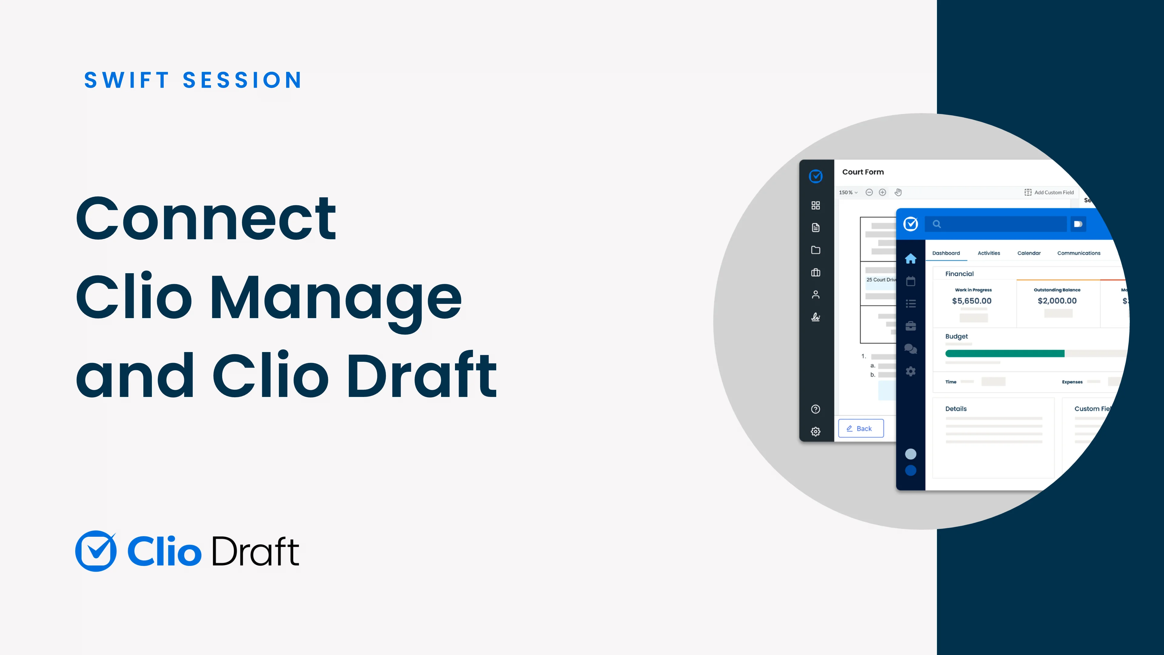Clio Draft product features