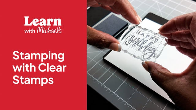 How to Stamp with Clear Stamps
