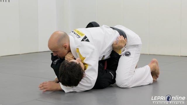 Deep Half Guard Sweep