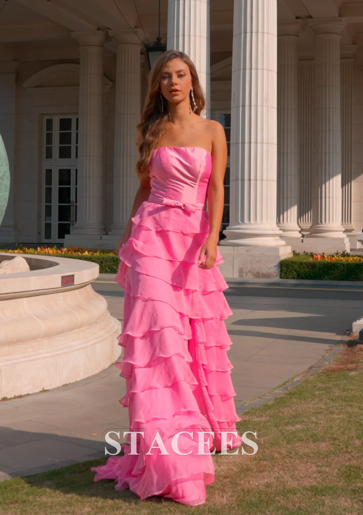 PUI ROSE DRESS 半袖 ロングドレス PUI ROSE DRESS 半袖 ロングドレス