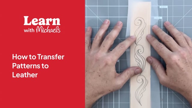 How to Transfer Patterns to Leather