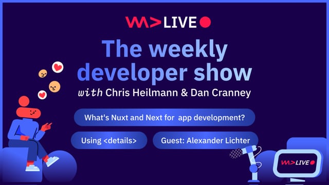 WeAreDevelopers LIVE - Whats Nuxt and Next for app development, 20 years AJAX and more