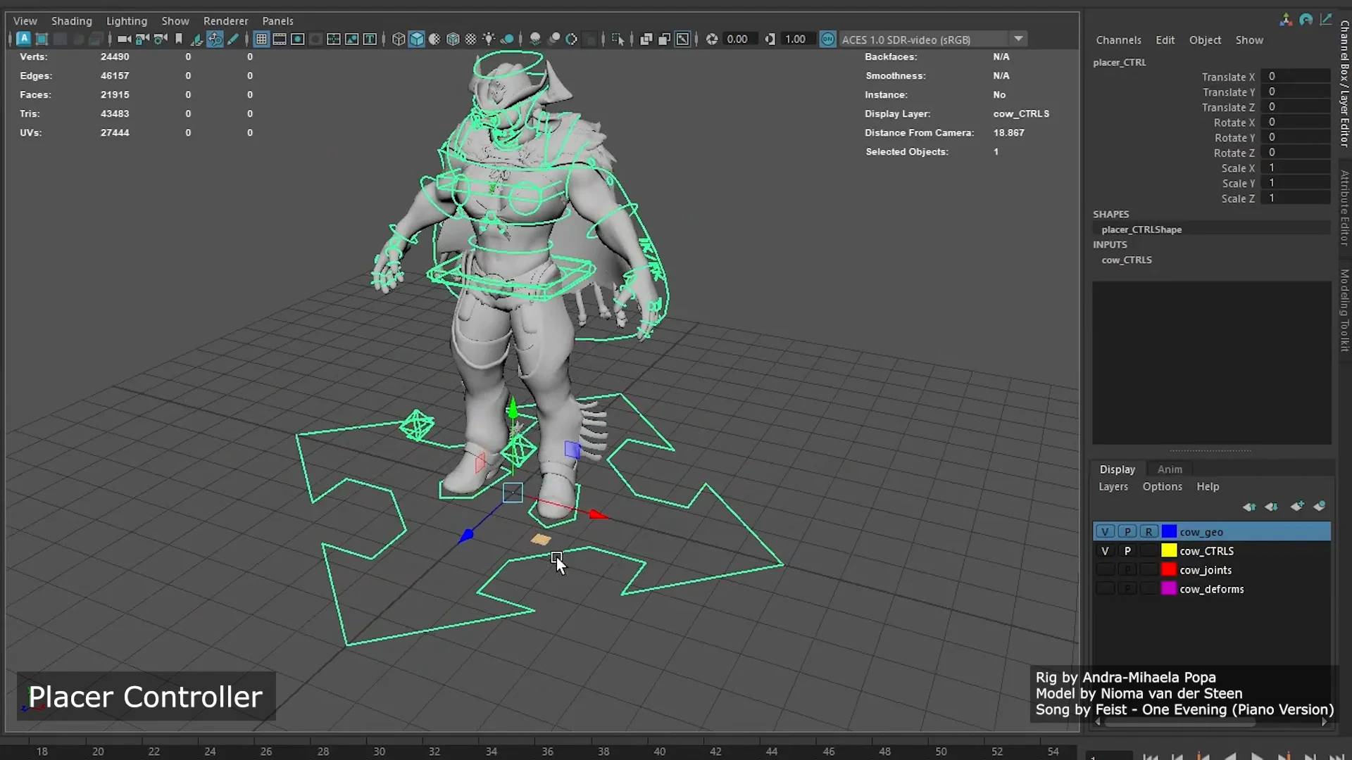 Digital Arts and Entertainment - Rigging