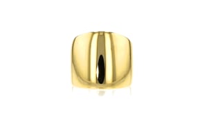 Italian 10kt Yellow Gold Polished Dome Ring