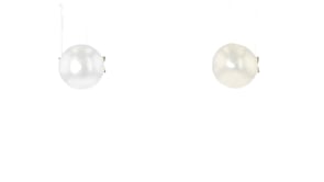 6-6.5mm Cultured Pearl and .60 ct. t.w. CZ Jewelry Set: Three Pairs of Earrings in 18kt Gold Over Sterling