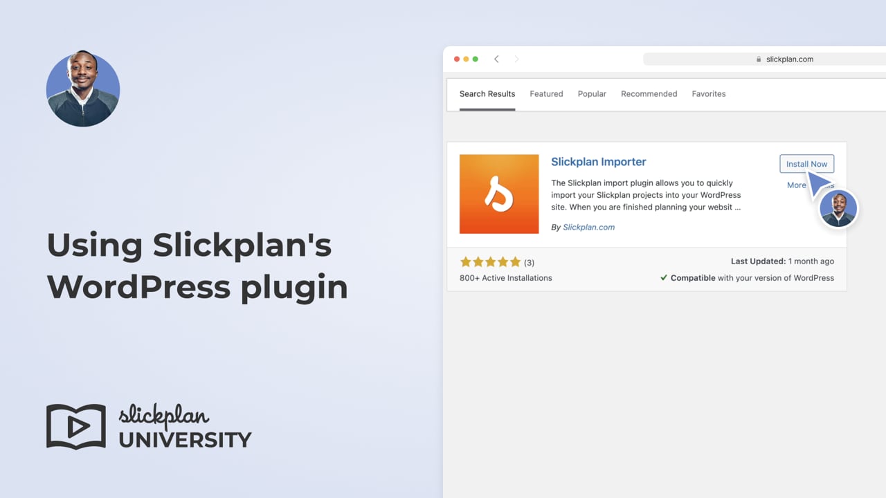 Using Slickplan's WordPress plugin
