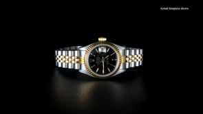 Pre-Owned Rolex Datejust Womens 26mm Automatic Stainless Steel and 18kt Yellow Gold Watch