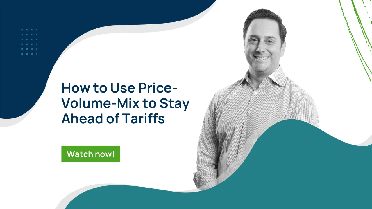 How to Use Price-Volume-Mix to Stay Ahead of Tariffs | Vendavo
