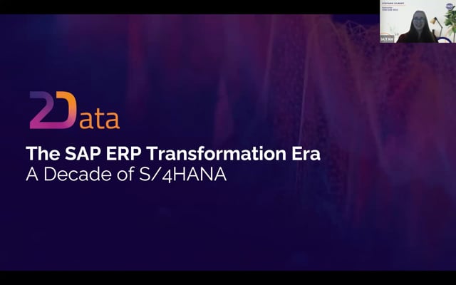 THE SAP ERP Transformation ERA | A decade of S/4HANA