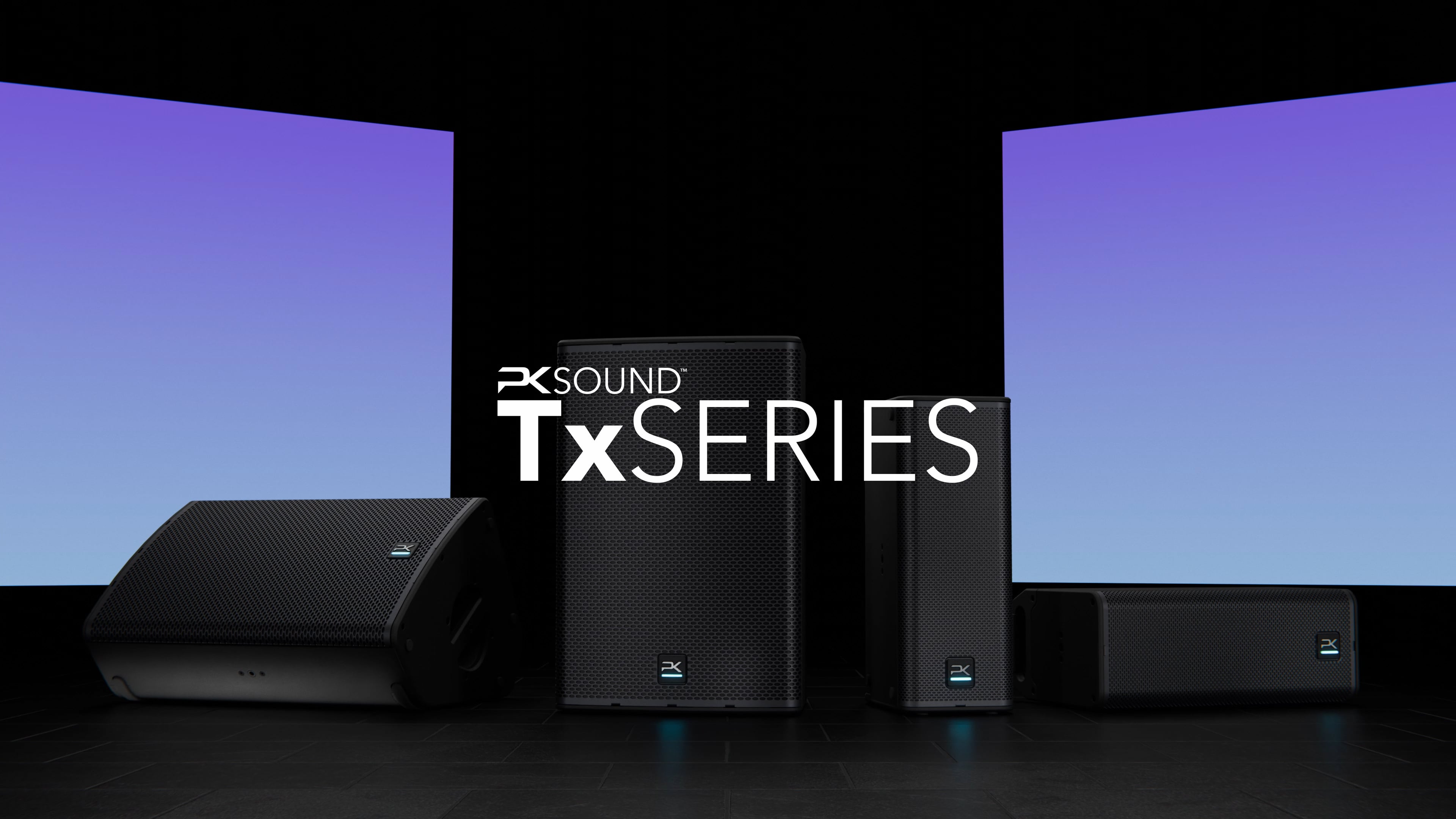 PK Sound Tx Series Intelligent Point Source Modules