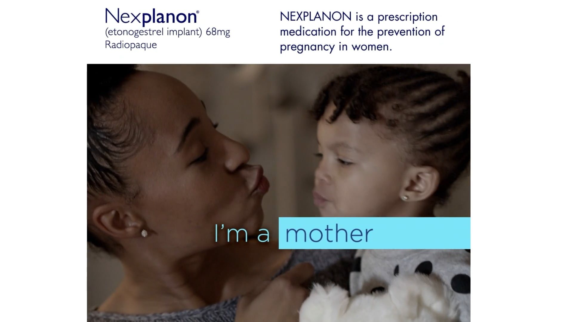 series of social ads for nexplanon