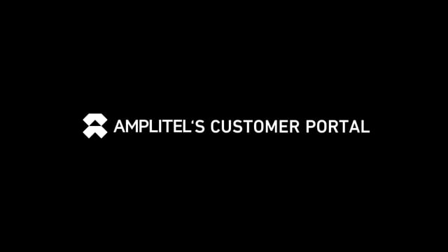 Amplitel Customer Portal